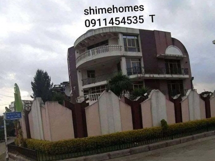 G + 1 House for rent in Bole Shola Area for 4500 USD per month